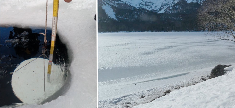 Cambiamento climatico, nei laghi sempre più ghiaccio 'bianco' rispetto al 'nero'